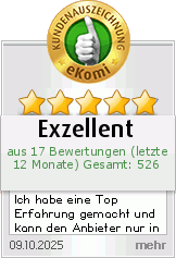 eKomi Kundenmeinungen